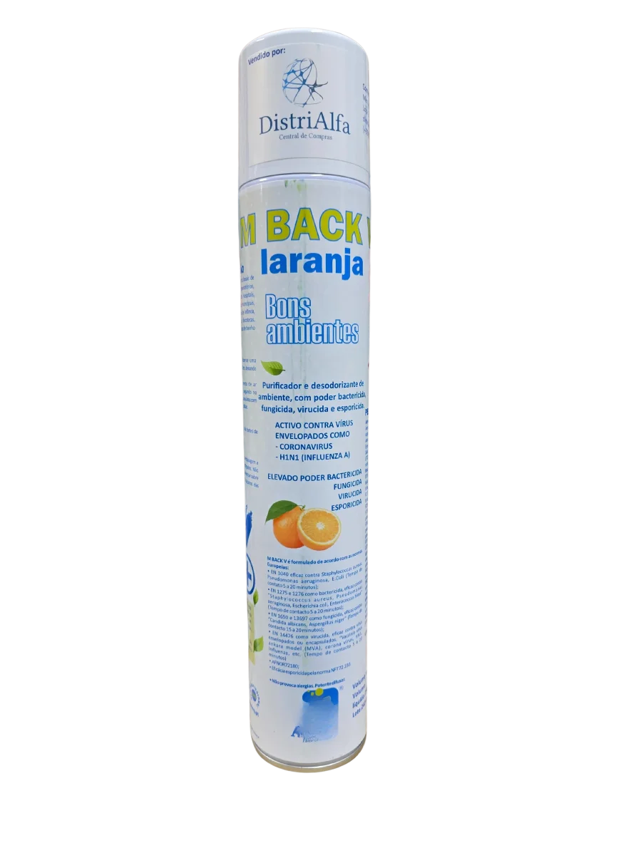 M Back V – Bactericida, Fungicida, Virucida e Esporicida