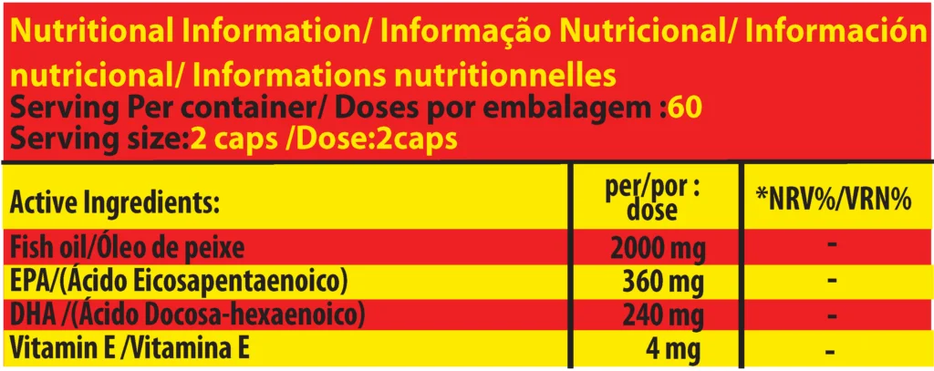 Omega 3 – 120 Capsulas - Image 3